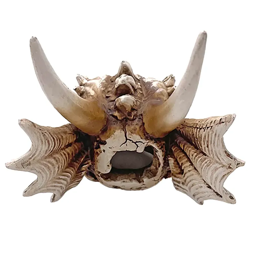Hobby Dragon Skull S, Terrarienhöhle Drachenschädel, 12,5 × 9 × 8,5 cm