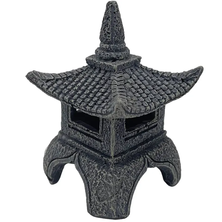 Hobby Sado Temple, Aquarium-Deko, 9 x 8 x 9,5 cm