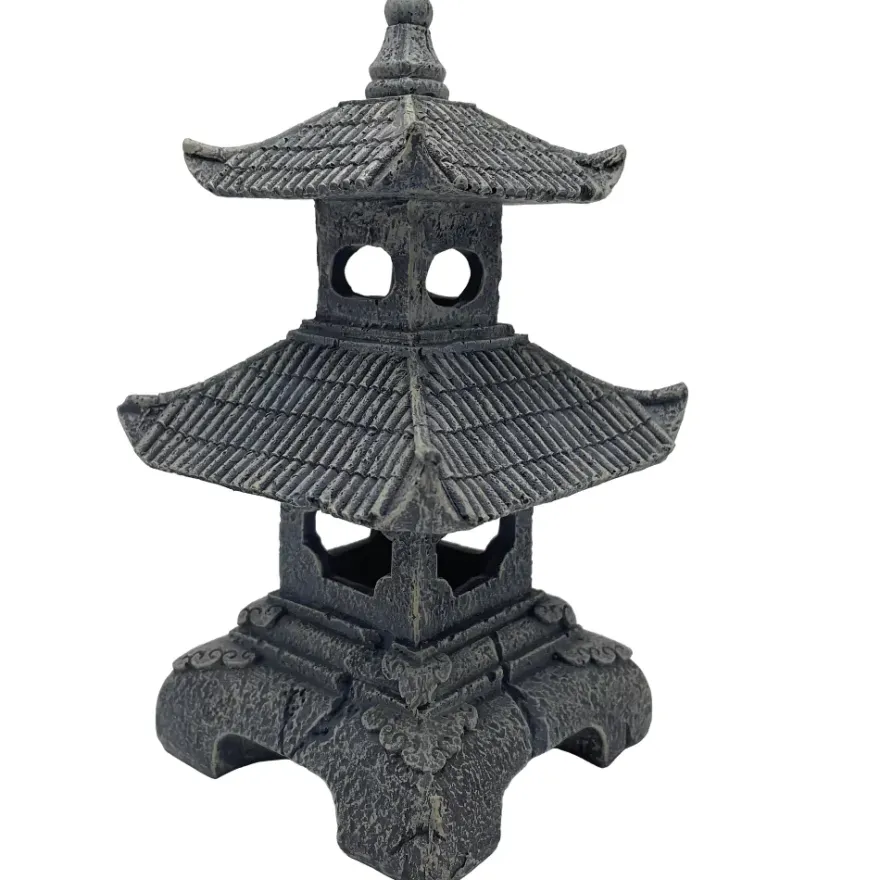 Hobby Senso Temple, Aquarium-Deko, 11 x 11 x 19 cm