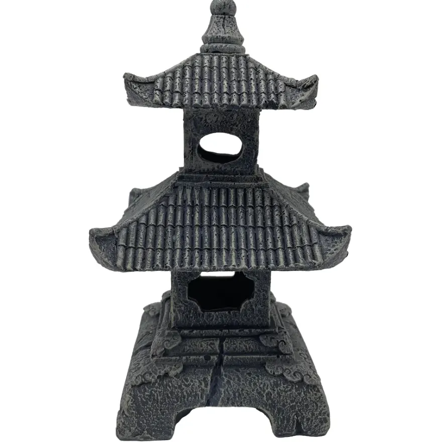 Hobby Senso Temple, Aquarium-Deko, 11 x 11 x 19 cm