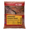 Hobby Terrano Canyon Sand, feiner rötlicher Terrariensand, 5 kg