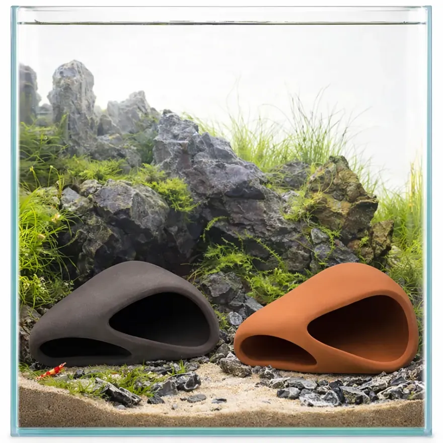 Hobby Wave Cave 2 red, Keramikhöhle, 17 x 16 x 8,5 cm
