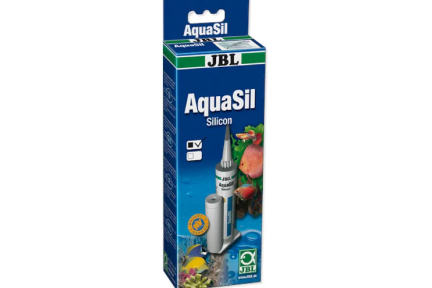 JBL AquaSil schwarz 80 ml, Aquariensilikon