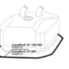 JBL CristalProfi 120/250 Dichtung Pumpenkopf
