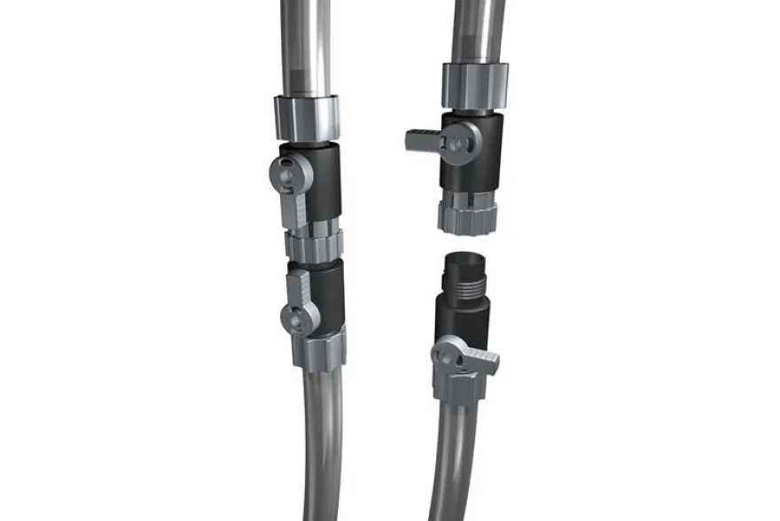 JBL Doppelhahn mit Schnellkupplung 12/16 mm