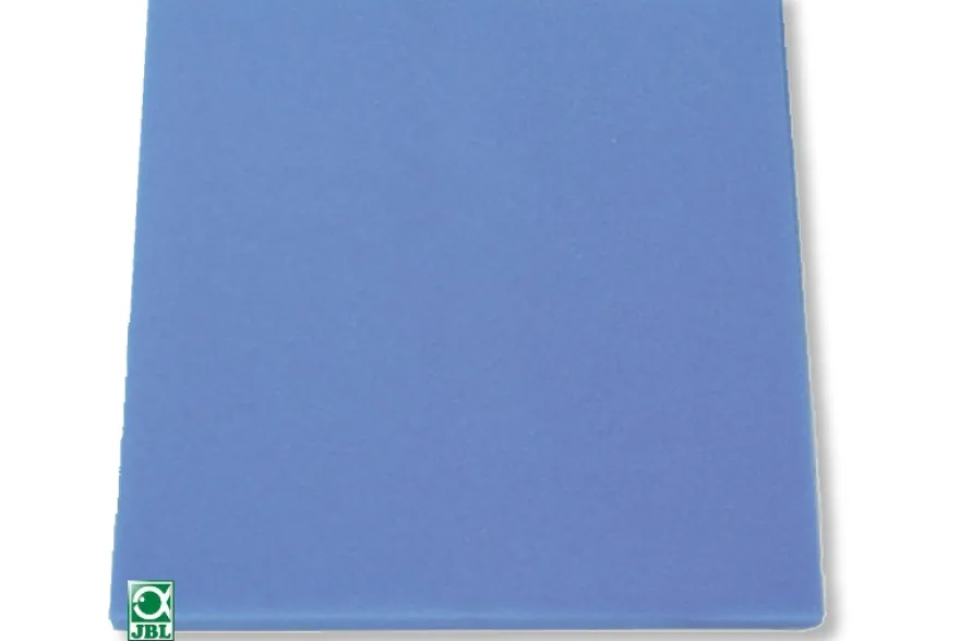 JBL Filterschaum blau fein, 50 x 50 x 2,5 cm