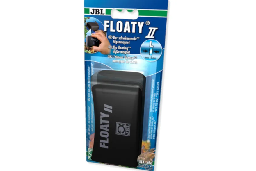 JBL Floaty L II, Algenmagnet bis 15 mm Glasstärke
