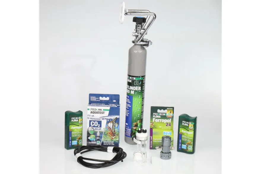 JBL PROFLORA CO2 BASIC SET M, CO2 Anlage Mehrweg bis 300l