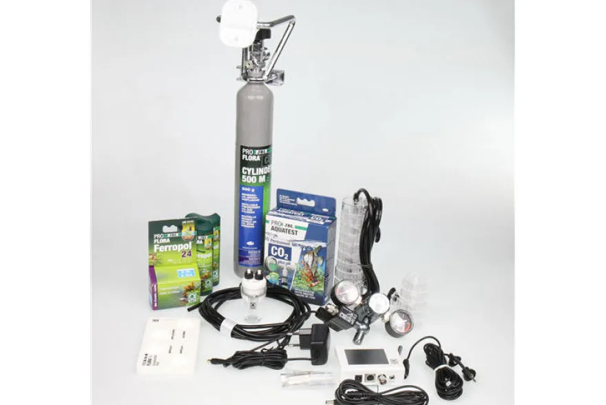 JBL ProFlora CO2 Professional Set M, CO2 Anlage Mehrweg bis 600l
