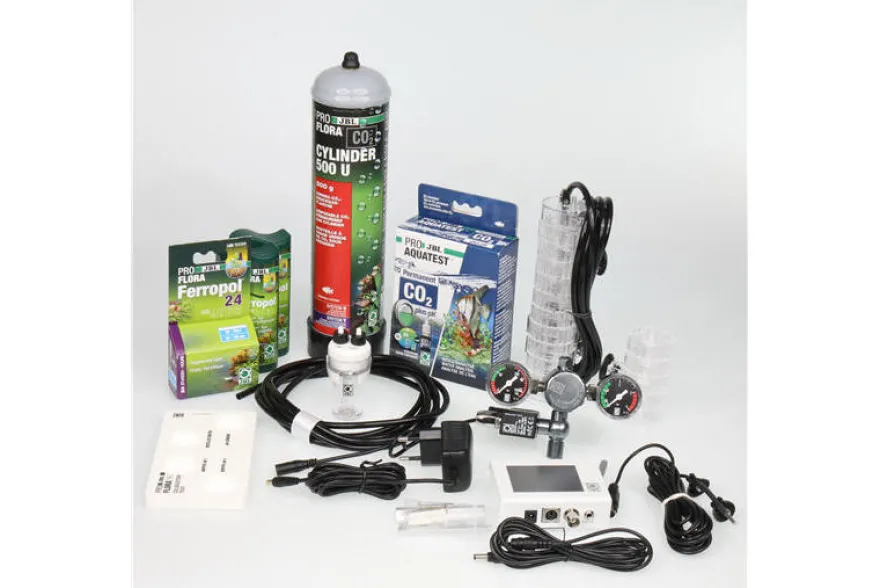 JBL ProFlora CO2 Professional Set U, CO2 Anlage Einweg bis 600l