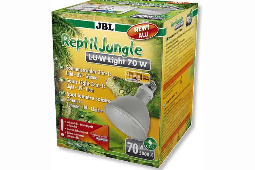 JBL ReptilJungle L-U-W light Alu, 70 W