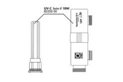 JBL UV-C II 18W Gehäuse + Quarzglas