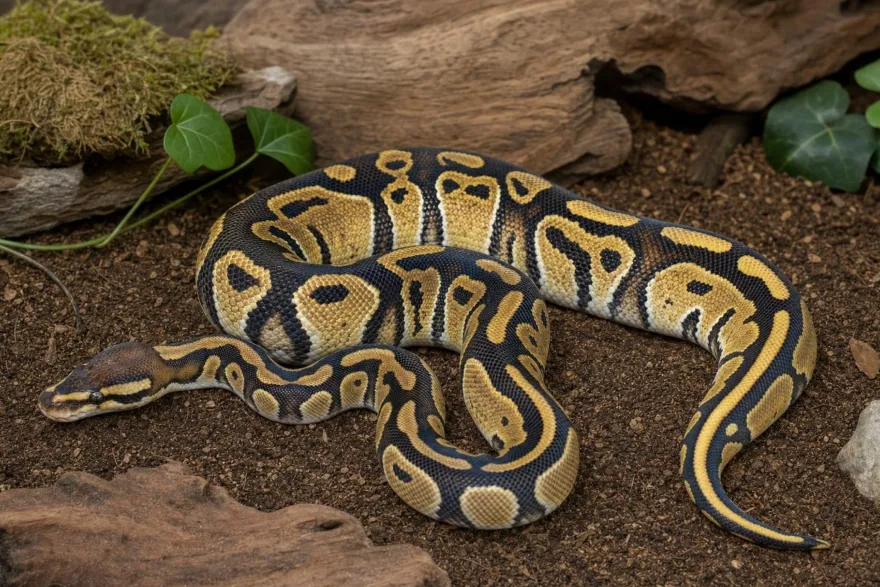 Königspython „Cypress Leopard“, Python regius