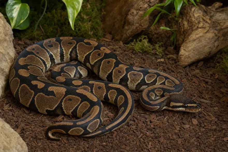 Königspython „Gravel Special“, Python regius
