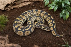 Königspython „Lesser Blackhead“, Python regius