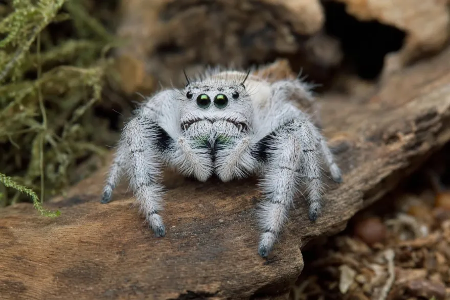 Königsspringspinne „Light“, Phidippus regius