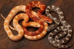 Kornnatter MIX, Pantherophis guttatus, 1 zufälliges Tier