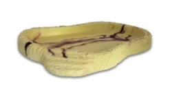 Lucky Reptile Food Dish Sandstein mittel, ca. 20,5 × 15 × 2 cm