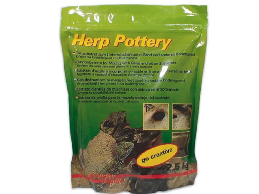Lucky Reptile Herp Pottery, Tonsubstrat, 2,5 kg