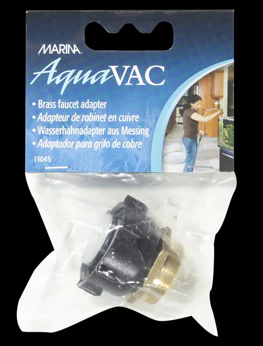 Marina Aqua Vac Wasserhahnadapter aus Messing