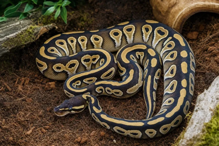 Mojave-Königspython, Python regius