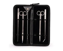 NatureHolic Aquascaping Set silver, Tool Set für Aquarien, 5 teilig