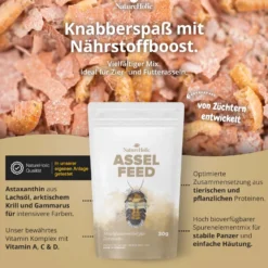 NatureHolic AsselFeed, Mischfutter für Asseln, 30 g