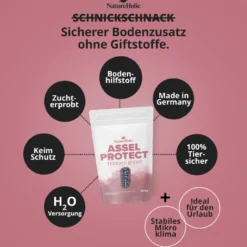 NatureHolic Assel Protect TerrainBoost, Bodenverbesserung im Asselterrarium, 500 g