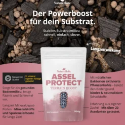 NatureHolic Assel Protect TerrainBoost, Bodenverbesserung im Asselterrarium, 500 g