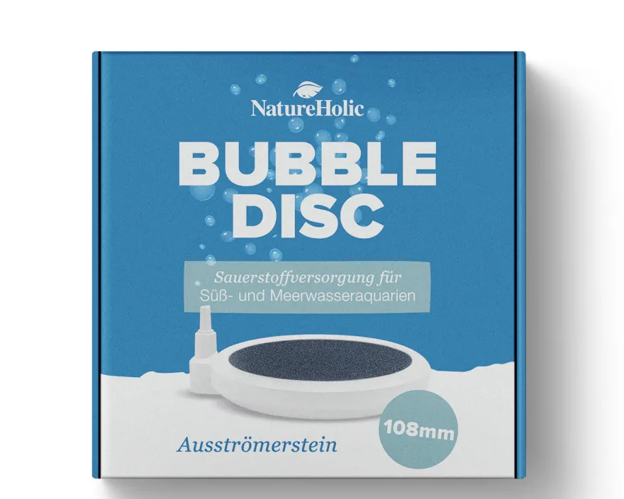 NatureHolic Bubble Disc, Ausströmerstein, 50 mm