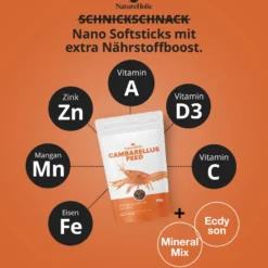 NatureHolic Cambarellusfeed, CPO und Zwergkrebsfutter, 30 g
