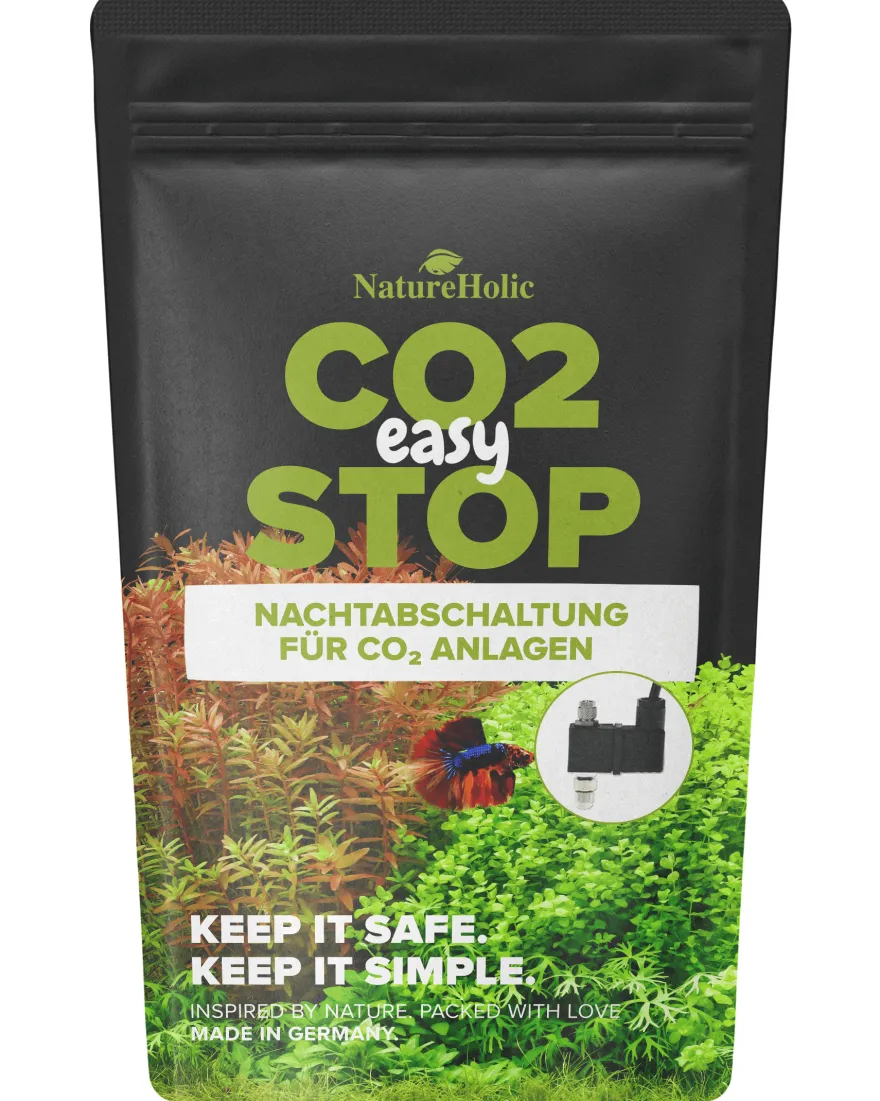 NatureHolic CO2 Easy Stop, Magnetventil für CO2 Nachtabschaltung