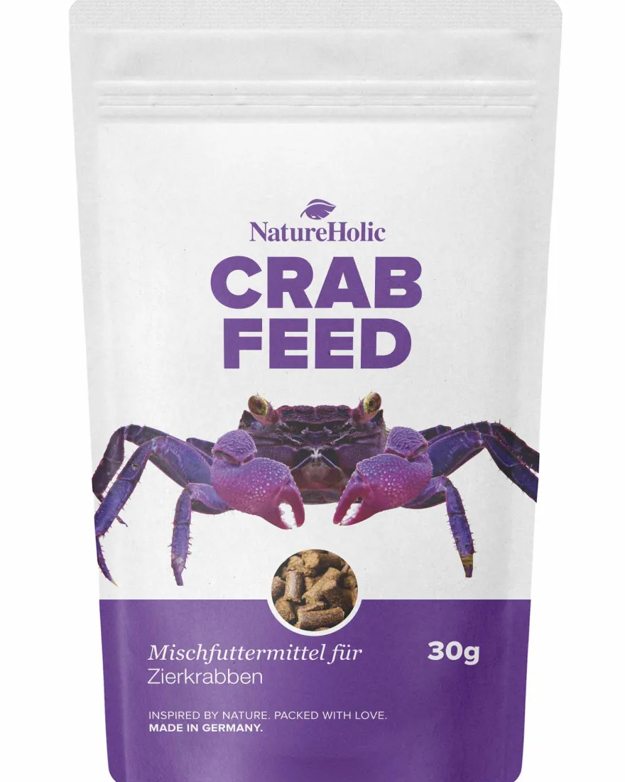 NatureHolic Crabfeed, Krabbenfutter, 30 g