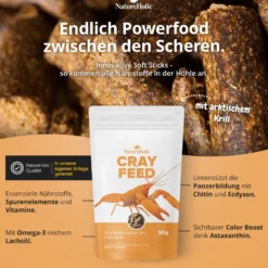 NatureHolic Crayfeed, Krebsfutter, 30g