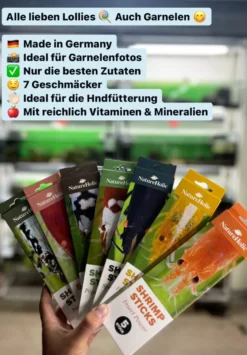 NatureHolic Garnelen Lollies „Insect Power“, 5 Lollis
