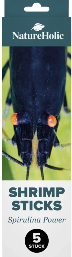 NatureHolic Garnelen Lollies „Spirulina Power“, 5 Lollis