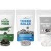 NatureHolic Garnelen "Sorglos" Paket - Mainfeed, MineralCube Pure Mineral, ToxEx Balls
