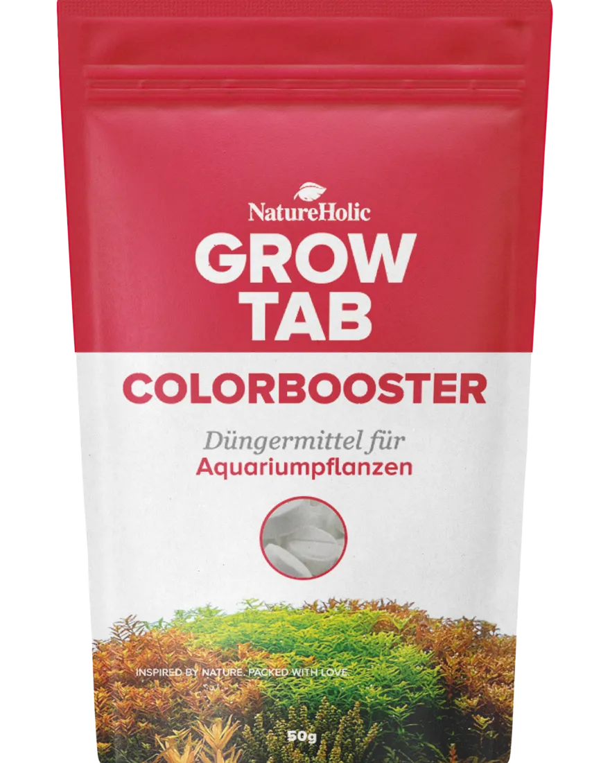 NatureHolic Grow Tab Colorbooster, Effektive Düngetabs, 50 g