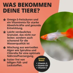 NatureHolic Guppyfeed, Futter für Guppy, 30 g
