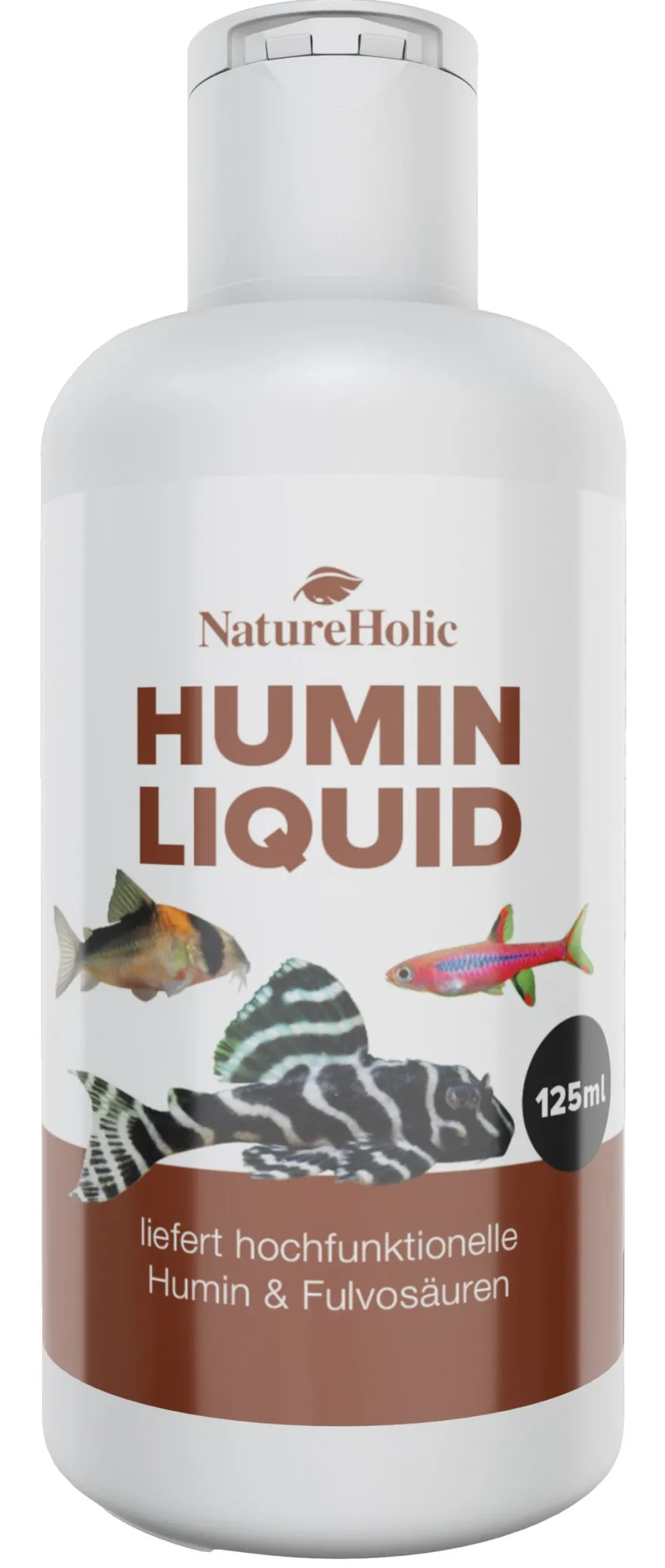 NatureHolic Humin Liquid, Wasseraufbereiter, 125 ml
