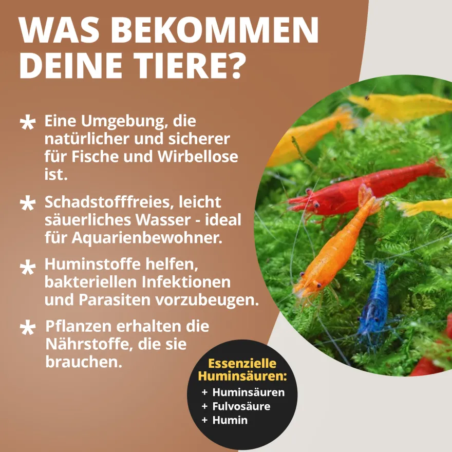 NatureHolic Humin Liquid, Wasseraufbereiter, 125 ml