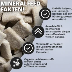 NatureHolic Mineralfeed, Garnelenfutter, 30 g