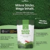 NatureHolic Nano Bites, Futter für Wirbellose, 25 g