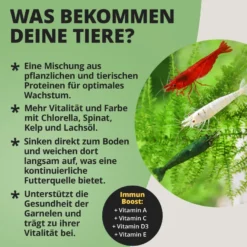 NatureHolic Nano Bites, Futter für Wirbellose, 25 g