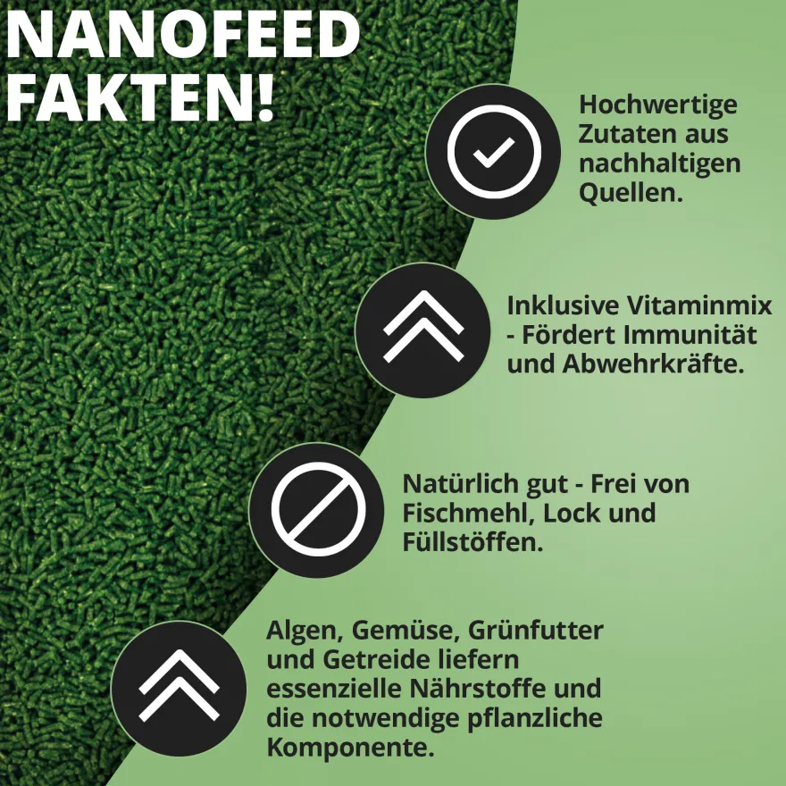 NatureHolic Nano Bites, Futter für Wirbellose, 25 g