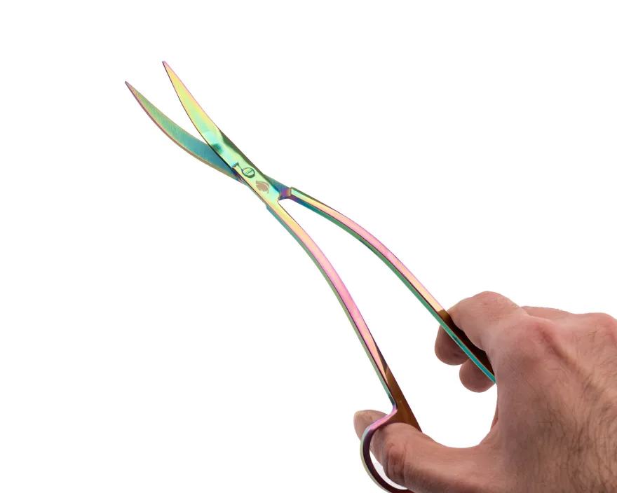 NatureHolic Scaping Scissors wave color, geschwungene Pflanzenschere, 25 cm
