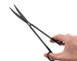NatureHolic Scaping Scissors curved black, gebogene Pflanzenschere, 25 cm