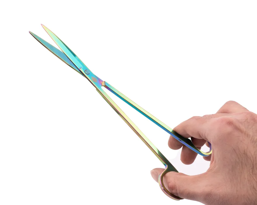 NatureHolic Scaping Scissors straight color, gerade Pflanzenschere, 25 cm