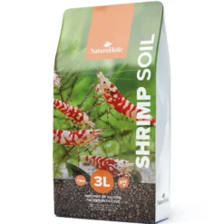 NatureHolic Shrimp Soil, Spezial Bodengrund, 3 Liter