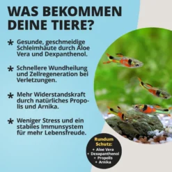 NatureHolic Skin Protect, Hautpflege für Aquarientiere, 125 ml
